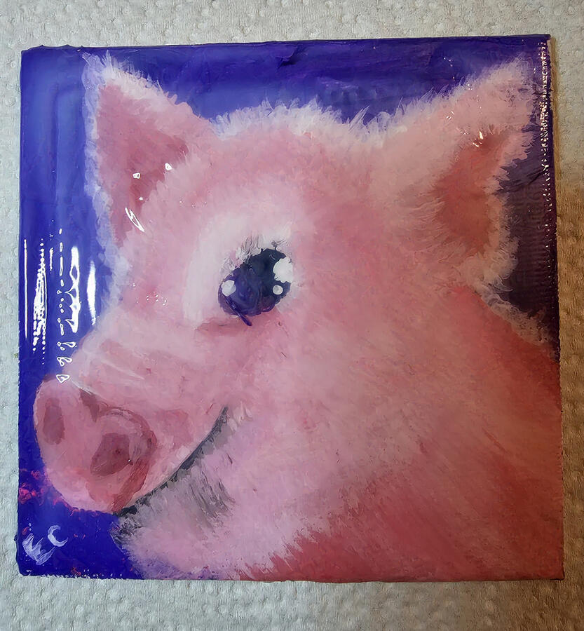 Pig 4x4 Painting Pig