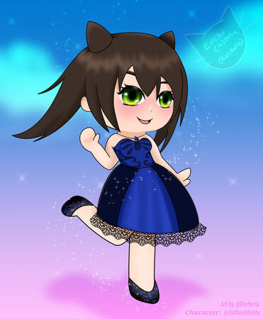 Chibi of VTuber 2 Chibi of VTuber 2