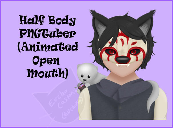 Half Body PngTuber Half Body PngTuber