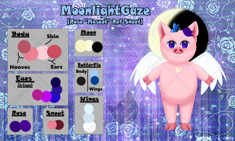 Mascot Ref Sheet Comm Mascot Ref Sheet Comm